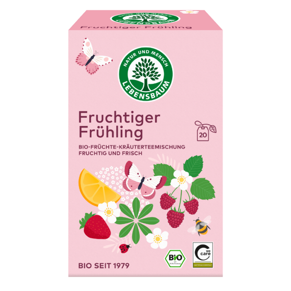 Lebensbaum Bio Tee Fruchtiger Frühling, 20 Btl.