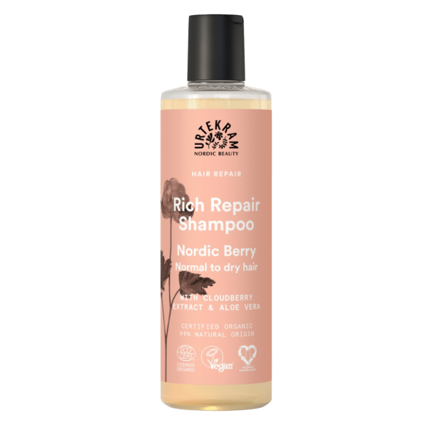 Urtekram Nordic Berry shampoo med multebær