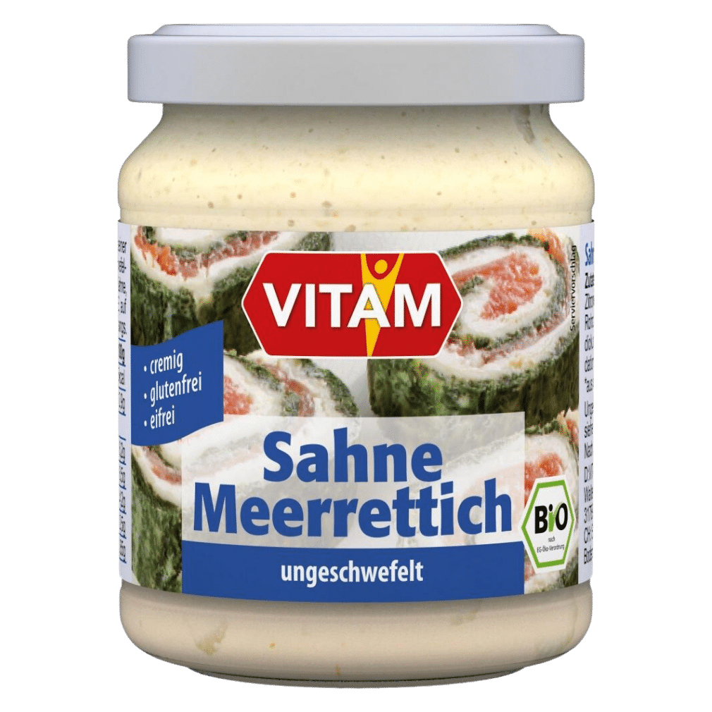 Bio Sahne Meerrettich von Vitam bei greenist.de