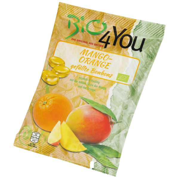 Bio4You Økologisk mango-orange slik