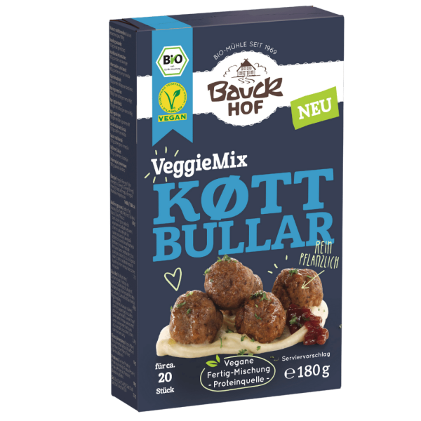 Bauckhof  Økologisk VeggieMix Köttbullar