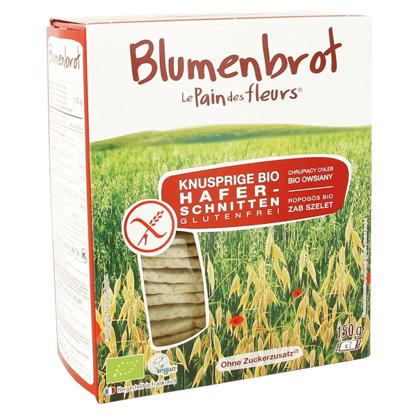 Blumenbrot Økologiske glutenfri sprøde havreskiver