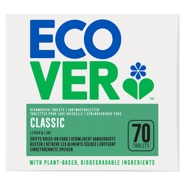 Ecover Classic opvaskemaskine Tabs Lemon