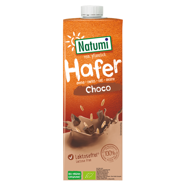 Natumi Økologisk havredrik Choco + Calcium, 1l