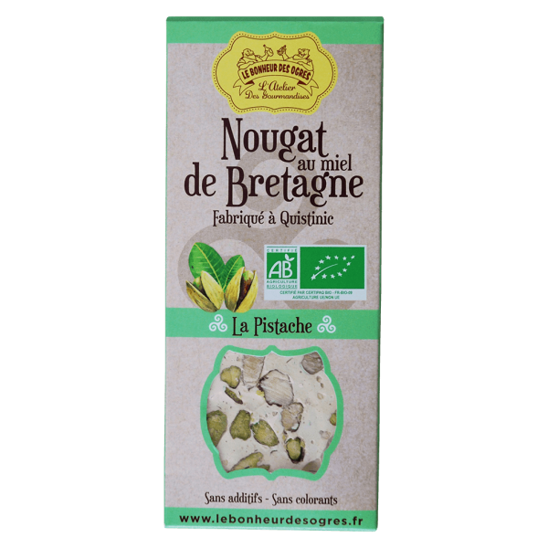 Le Bonheur des Ogres Økologiske nougat-pistacienødder