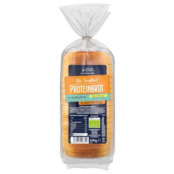 Sottolestelle Bio Toastbrot Proteinbrot