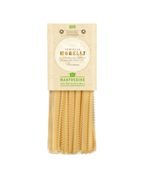 BioGourmet Bio Morelli Manfredine med hvedekim, 250g