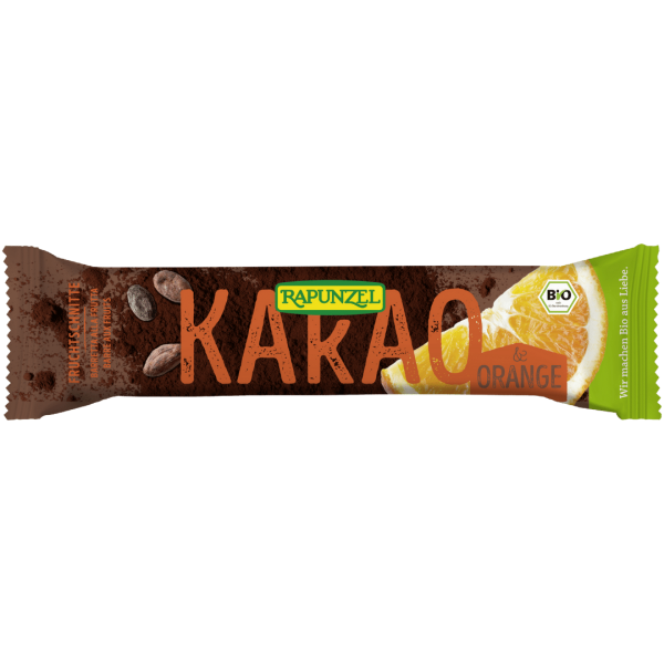 Rapunzel Bio Fruchtschnitte Kakao-Orange