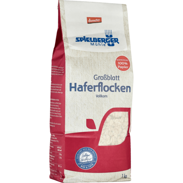 Spielberger Økologiske havreflager, store blade, demeter