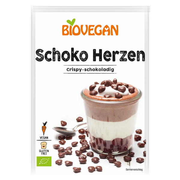 Biovegan Økologiske chokoladehjerter