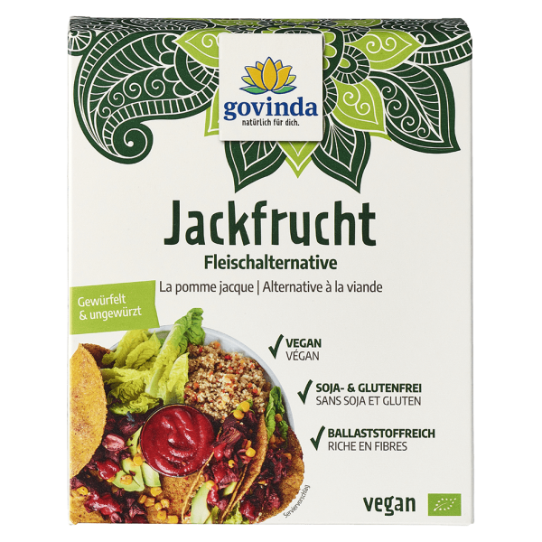 Govinda Økologisk Jackfruit Kødalternativ Terninger