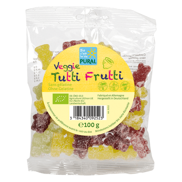 Pural Økologisk grøntsag Tutti Frutti