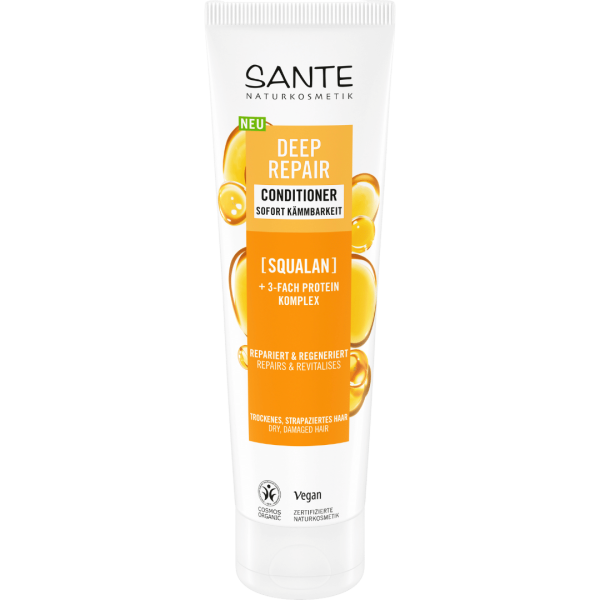Sante Naturkosmetik Fugtighedsgivende shampoo Økologisk Mango &amp; Aloe Vera