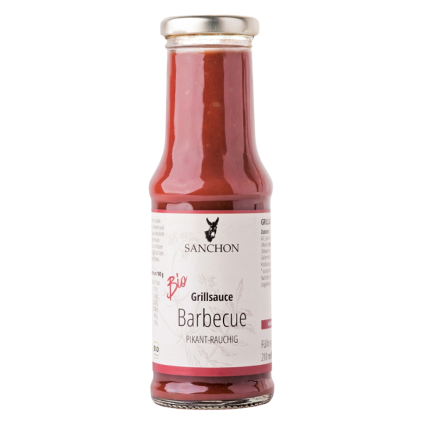 Sanchon Økologisk barbecuesauce, 210 ml