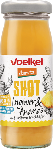 Voelkel Bio Shot Ingwer &amp; Ananas