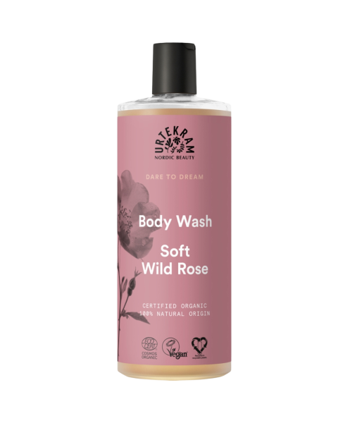 Urtekram Wild Rose showergel med hyben