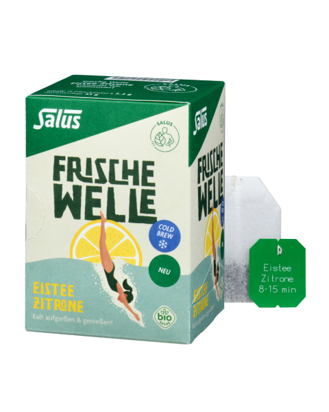 Salus Bio Frische Welle Eistee Zitrone, 15 Beutel