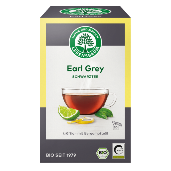 Lebensbaum Økologisk Earl Grey-te, 40 g
