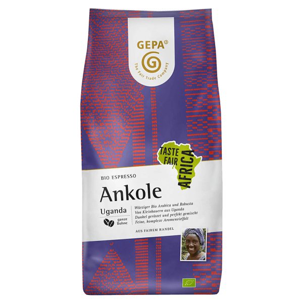 GEPA Økologisk Espresso Ankole, hele bønner, 1 kg