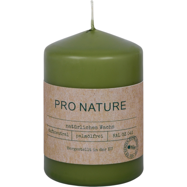 Müller Kerzen Stearin Stumpen ,,PRO NATURE" 100/68mm