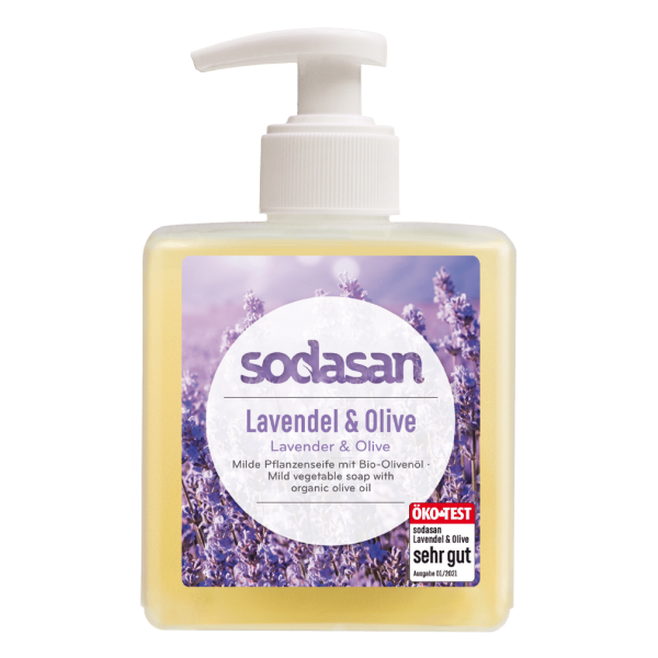 Sodasan Flydende sæbe lavendel &amp; oliven