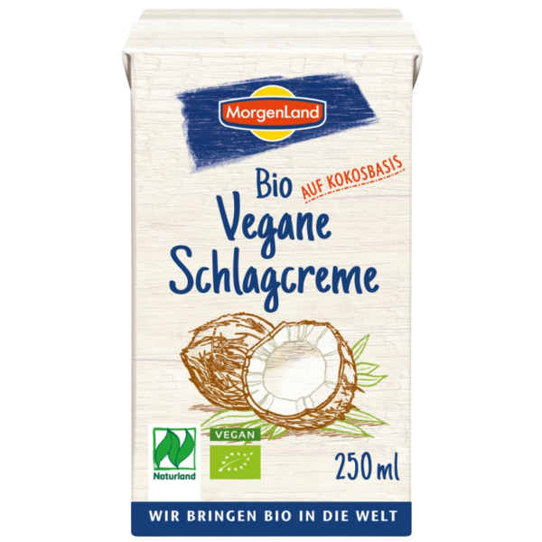 MorgenLand Bio Schlagcreme, 250 ml