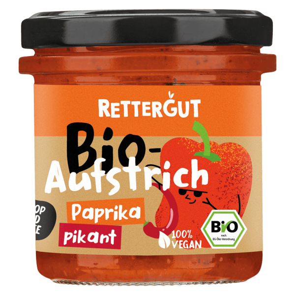 Rettergut Økologisk spread paprika krydret