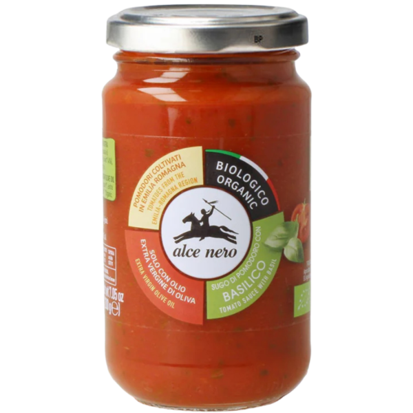Alce Nero Økologisk tomatsauce med basilikum