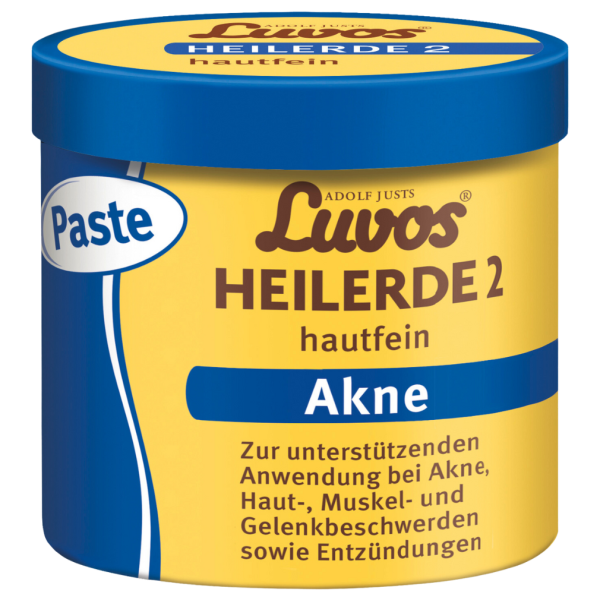 Luvos Helbredende jord 2 hud fin pasta, 720g