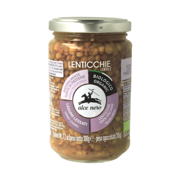 Alce Nero Bio gekochte Linsen