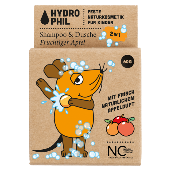 Hydrophil 2in1 Shampoo &amp; Shower Mouse &quot;Fruity Apple
