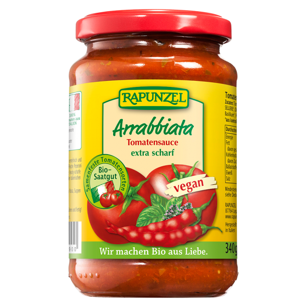 Rapunzel Tomatsauce Arrabbiata