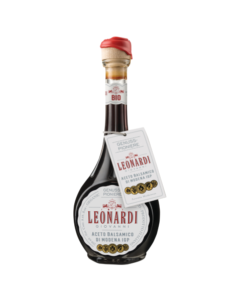 BioGourmet Bio Leonardi Aceto Balsamico di Modena IGP - Edition Genuss-Pioniere, 250ml