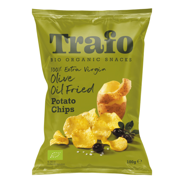 Trafo  Økologiske chips bagt i olivenolie