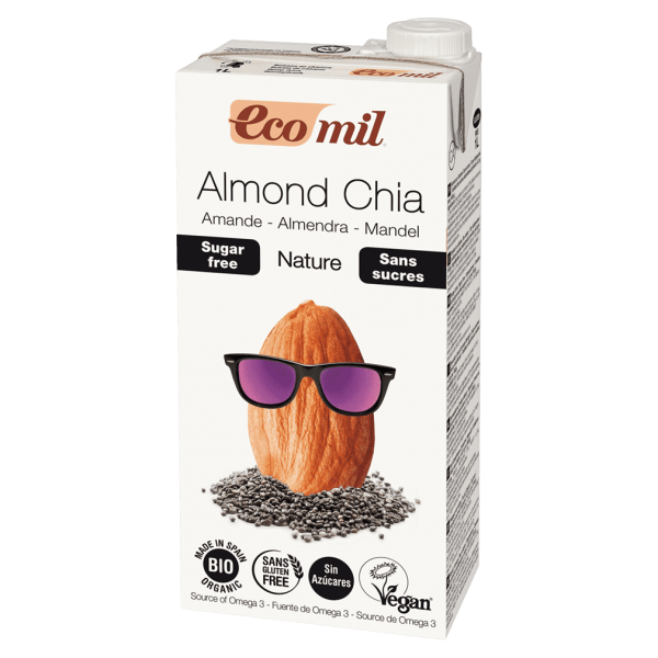 EcoMil Mandel Chia Drink Natur