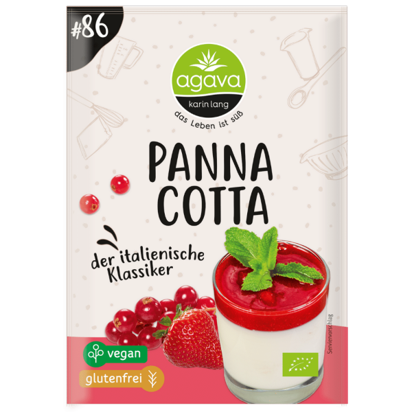 agava Bio Panna cotta