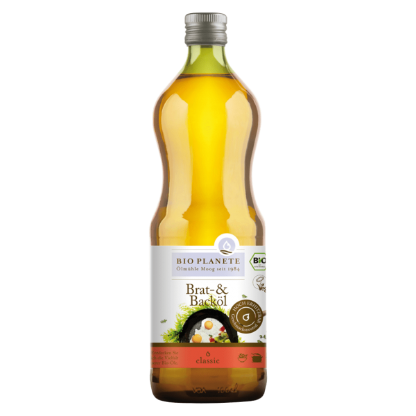 Bio Planète Øko stege- og friturestegningsolie high oleic