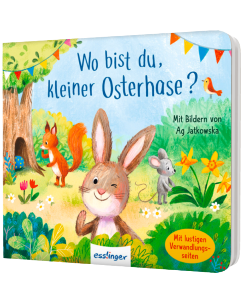 Esslinger Hvor er du, lille påskehare? Papbilledbog