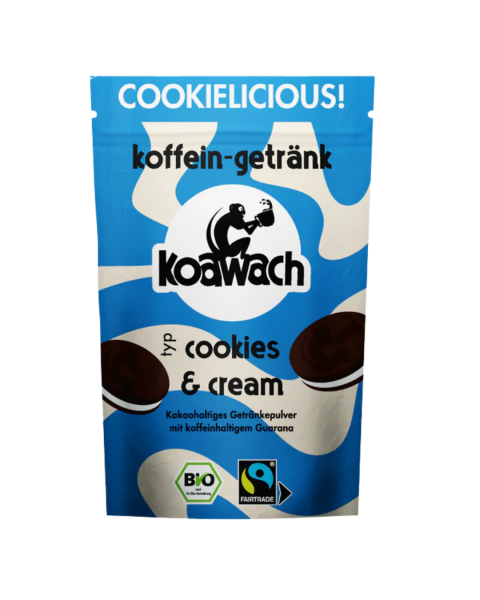 koawach Bio Cookies &amp; Cream Kakaopulver