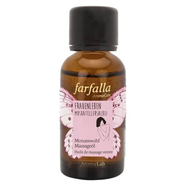 Farfalla Women Life Monthly Wellbeing Massage Oil