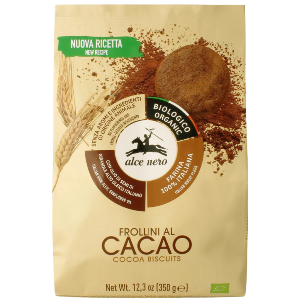 Alce Nero Økologiske kakaokiks veganske, 350g