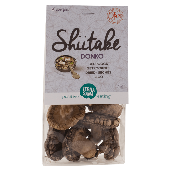 TerraSana Økologiske Shiitake Donko-svampe