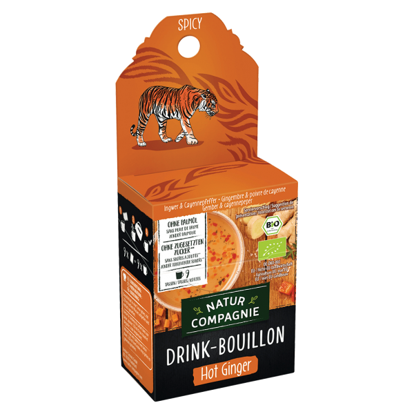 Natur Compagnie Økologisk drikke Bouillon Hot Ginger