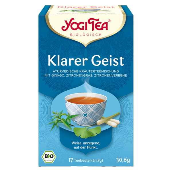 Yogi Tea Økologisk urtete Clear Mind