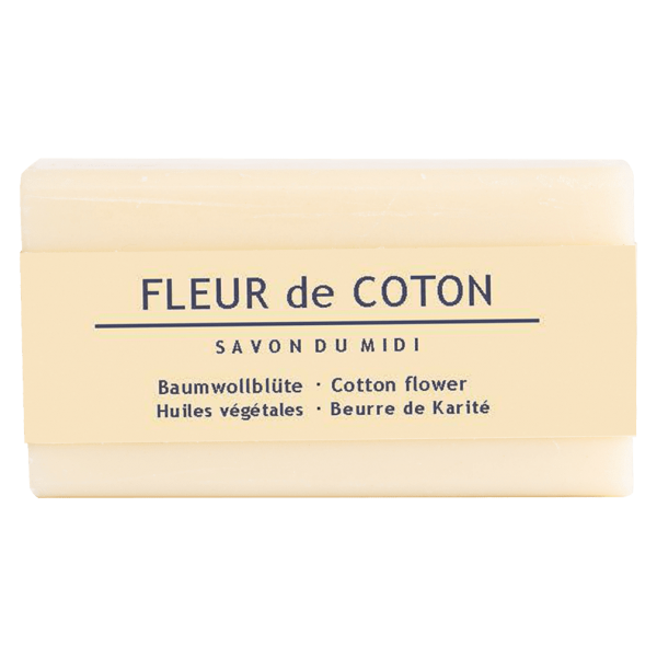 Savon Du Midi Shea-sæbe Fleur de Coton 100g
