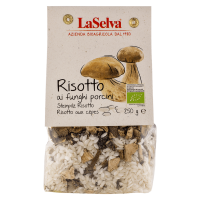 LaSelva Økologisk risotto med porcini-svampe LaSelva Økologisk risotto med porcini-svampe