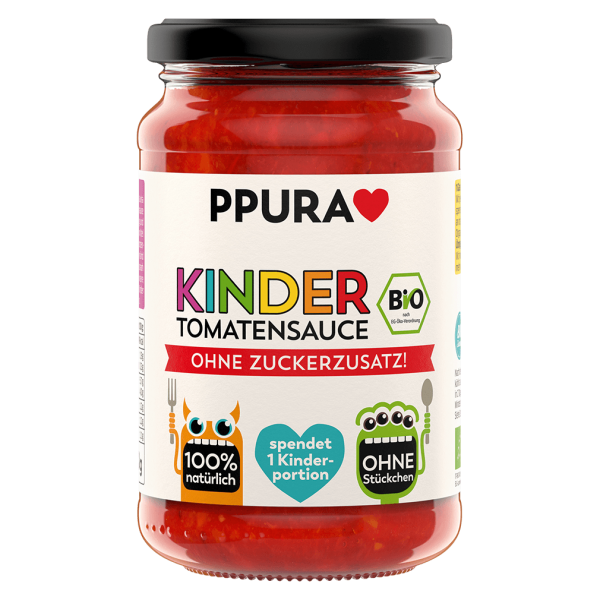 PPura BIO Sugo Kinder - tomatsauce uden tilsat sukker
