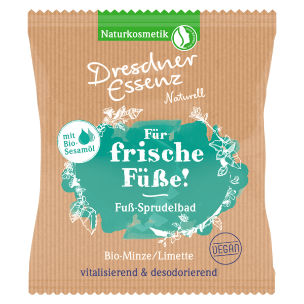 Dresdner Essenz Fodboblebad mint &amp; lime