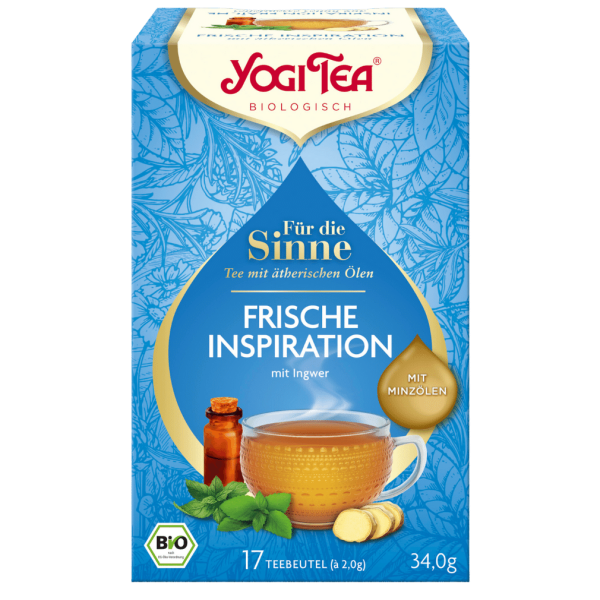 Yogi Tea Økologisk urtete til sanserne Frisk inspiration