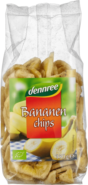 dennree Økologiske bananchips